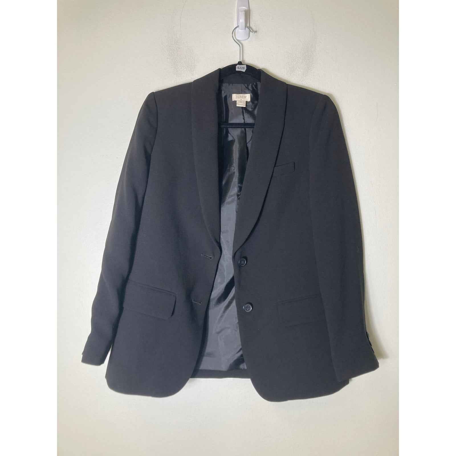 J. Crew Black Jacket Sz 2