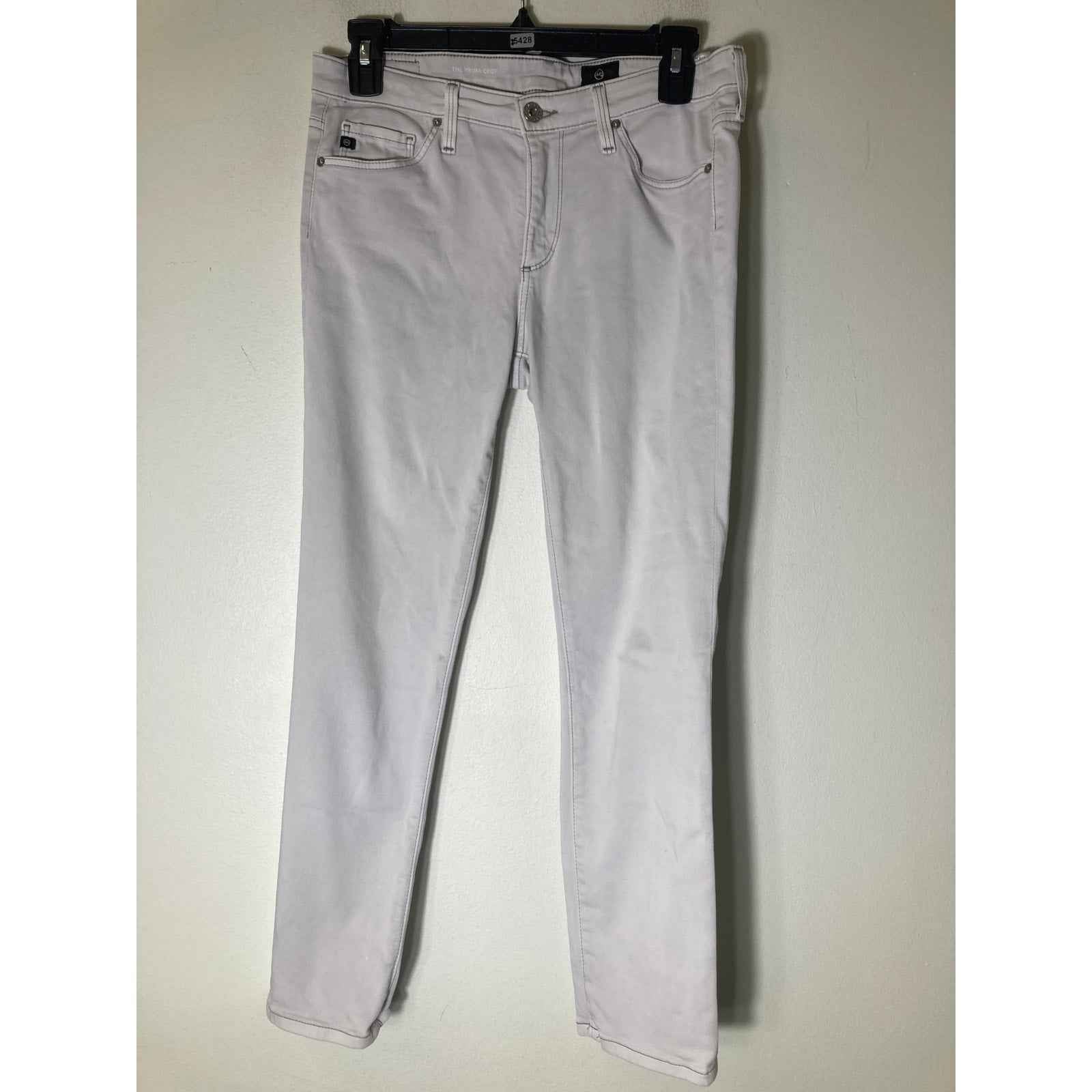 AG Jeans Light Gray Skinny Jeans Sz 27R