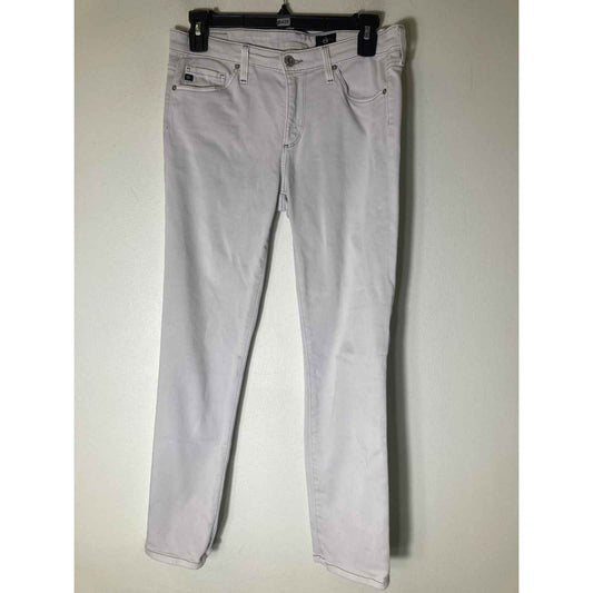 AG Jeans Light Gray Skinny Jeans Sz 27R