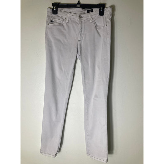 AG Jeans Light Gray Skinny Jeans Sz 27R