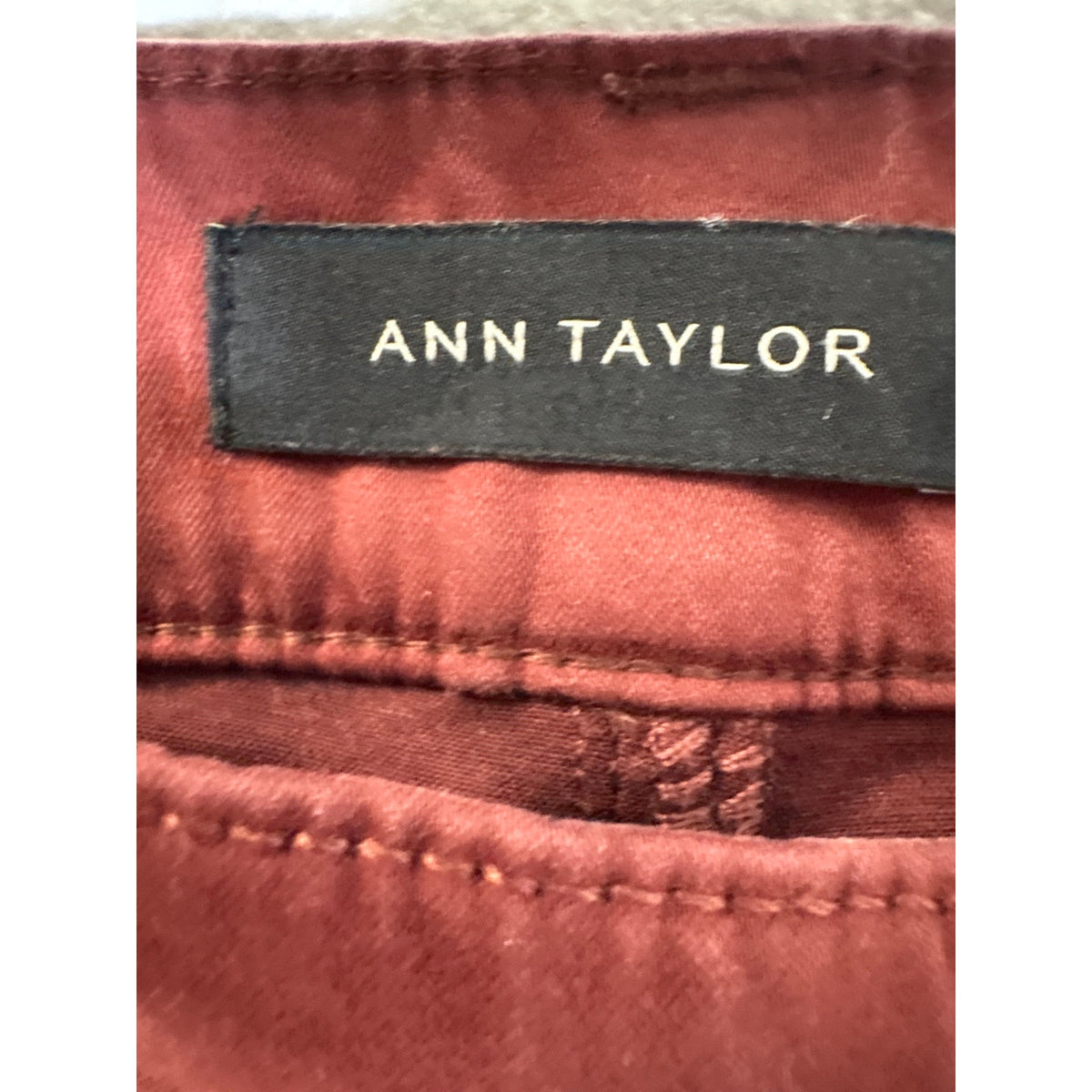 Ann Taylor Brick The Skinny Modern Fit Jean Sz 4