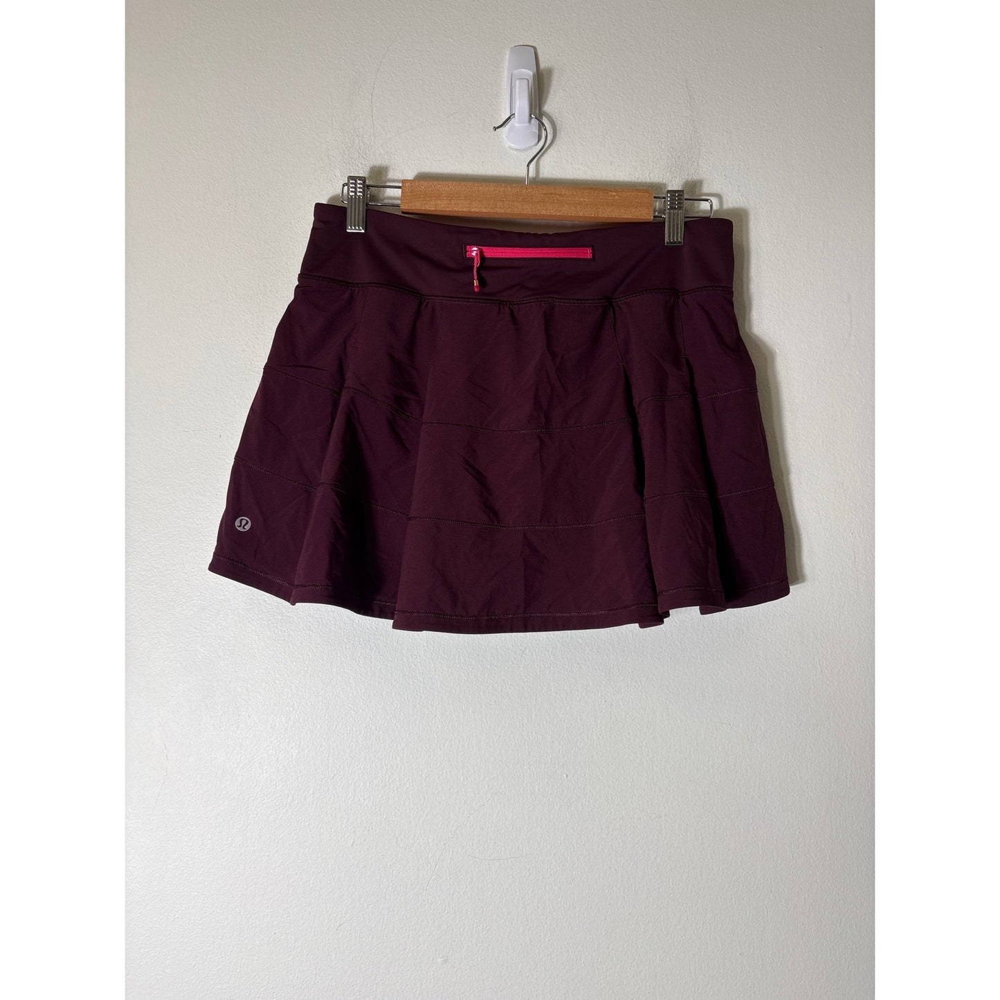 Lululemon Maroon Athletic Skirt/Skort Sz 8T