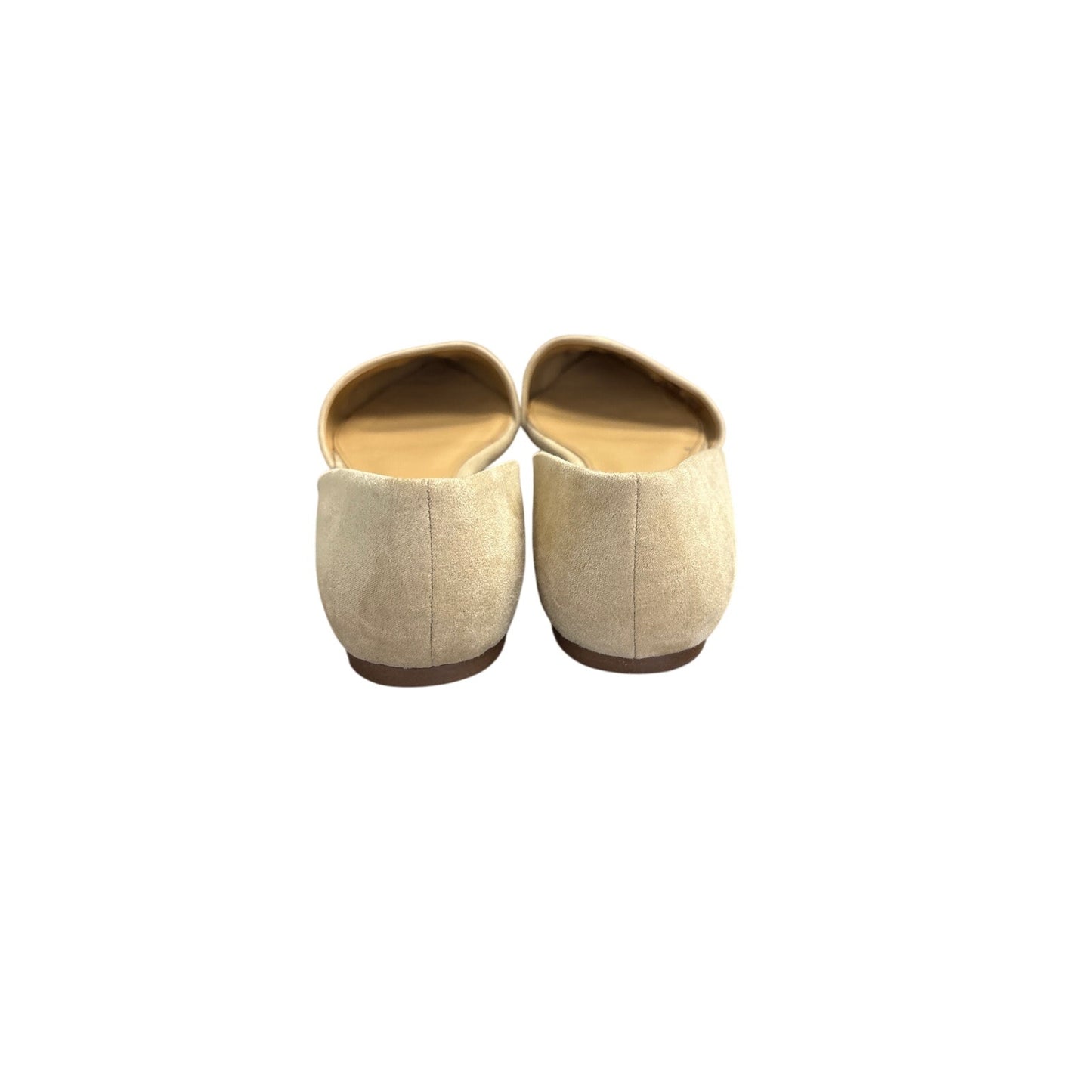 J.Crew Tan Suded Slip On Flats Sz 7