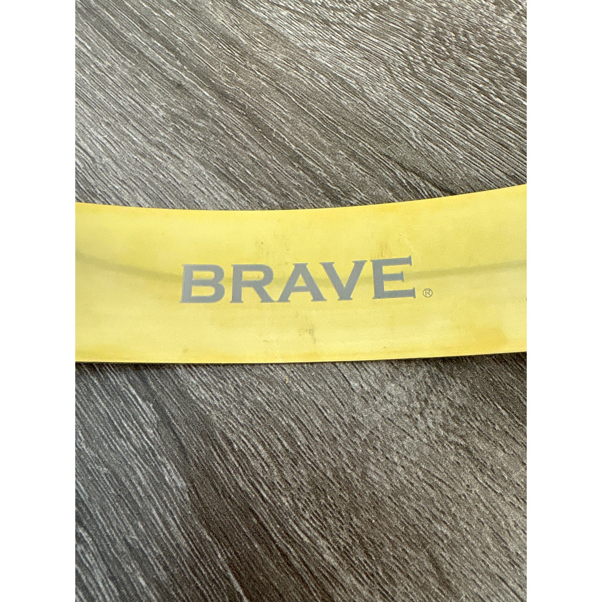 BRAVE Black Stretch Waist Belt Gold Metal Plaque Sz 26