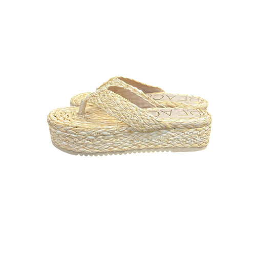 NIB Beach by Matisse Sailor Natural Sandals Sz 8