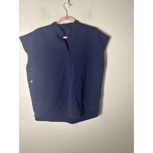 Figs Scrubs Navy Technical Collection Set of Jogger Bottms and Top sz S