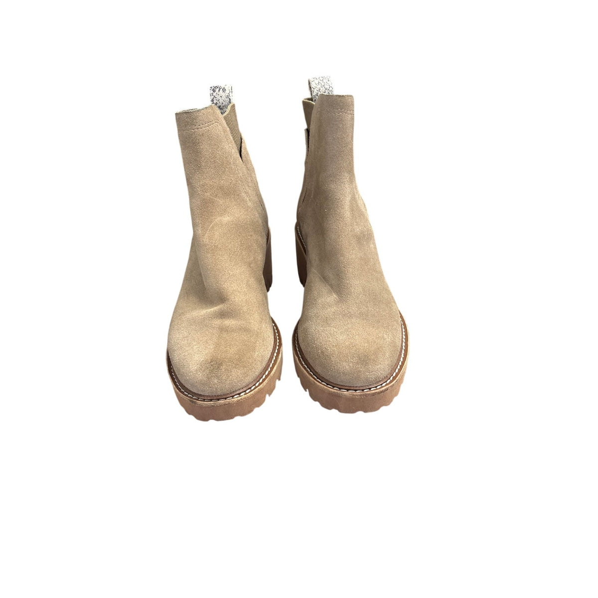 Dolce Vita Olive Suede Huey Boot Sz 8