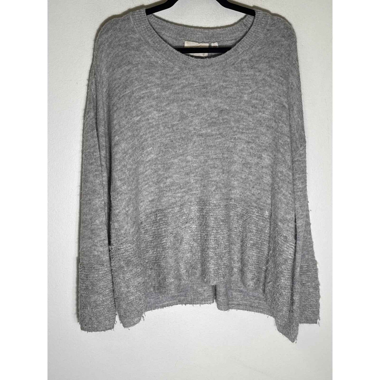 Sita Murt Gray Crewneck Sweater Sz 38 (fits like L)