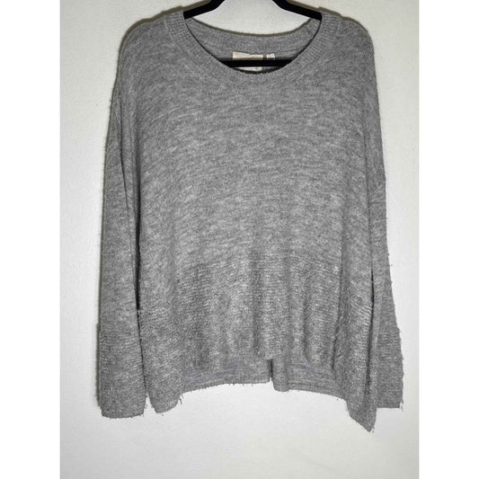 Sita Murt Gray Crewneck Sweater Sz 38 (fits like L)