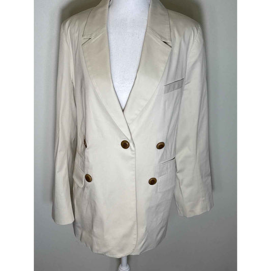 Sea Light Khaki Blazer Sz L