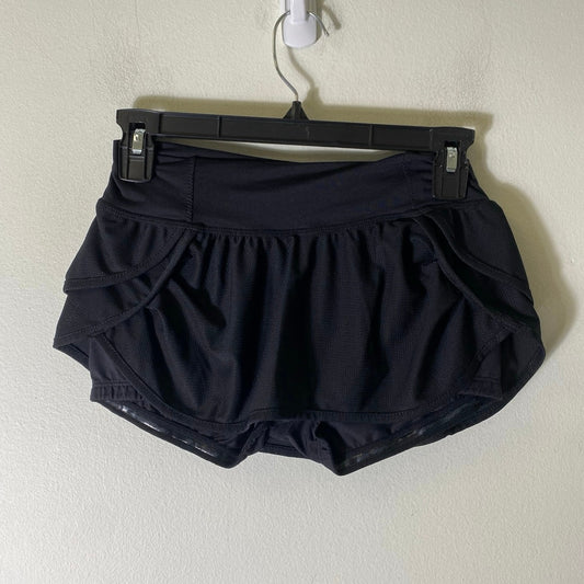 Jo+Jax Black Athletic Mini Skort Sz 2