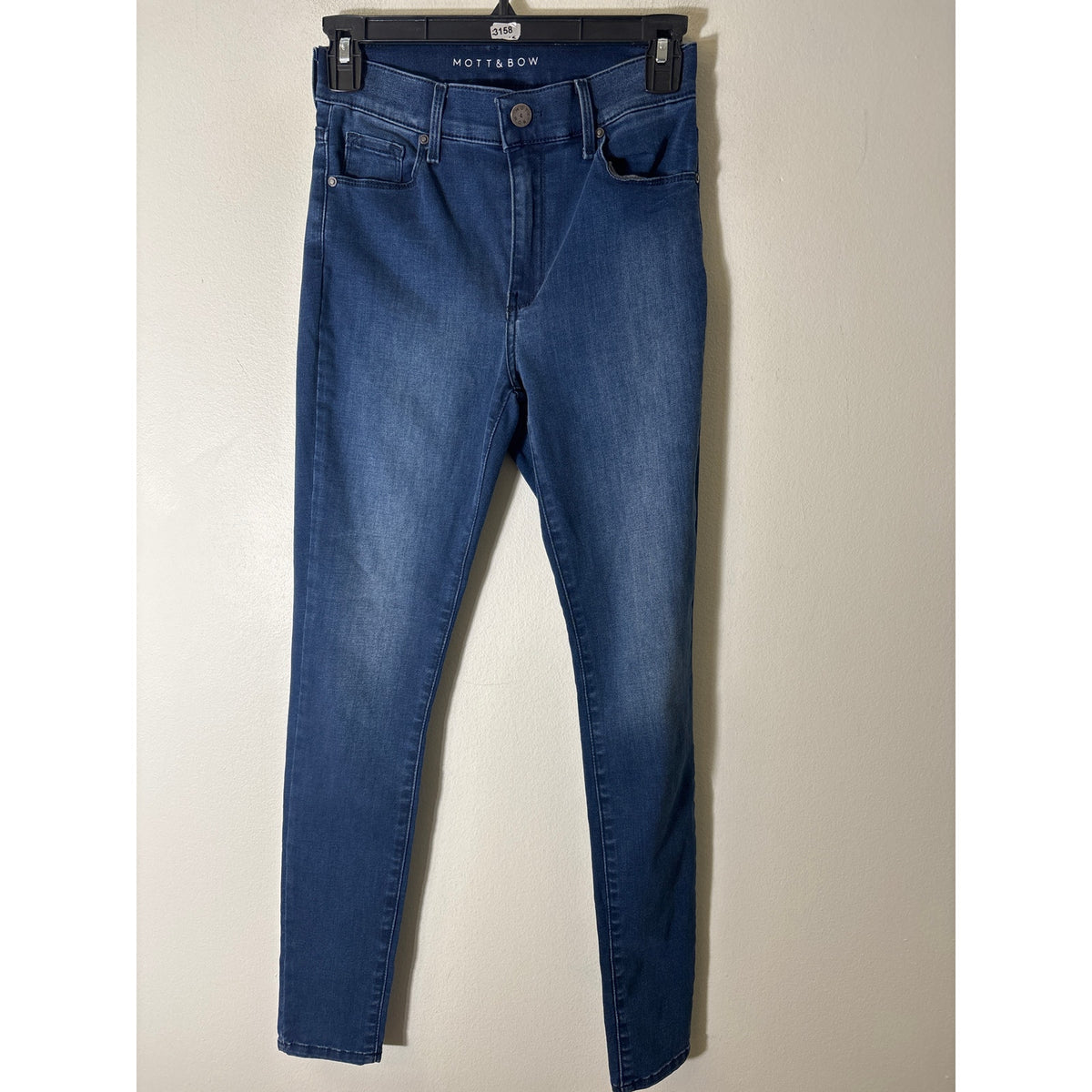Mott & Bow High-Rise Skinny Denim Sz 26x28