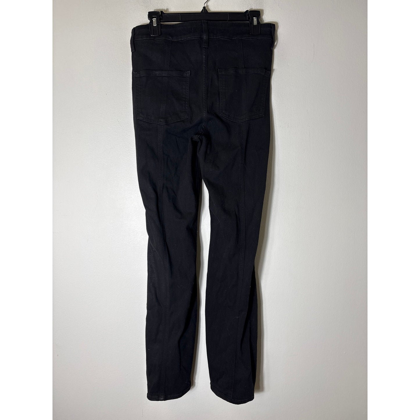 Fidelity Black Harlowe High Full Jeans Sz 30