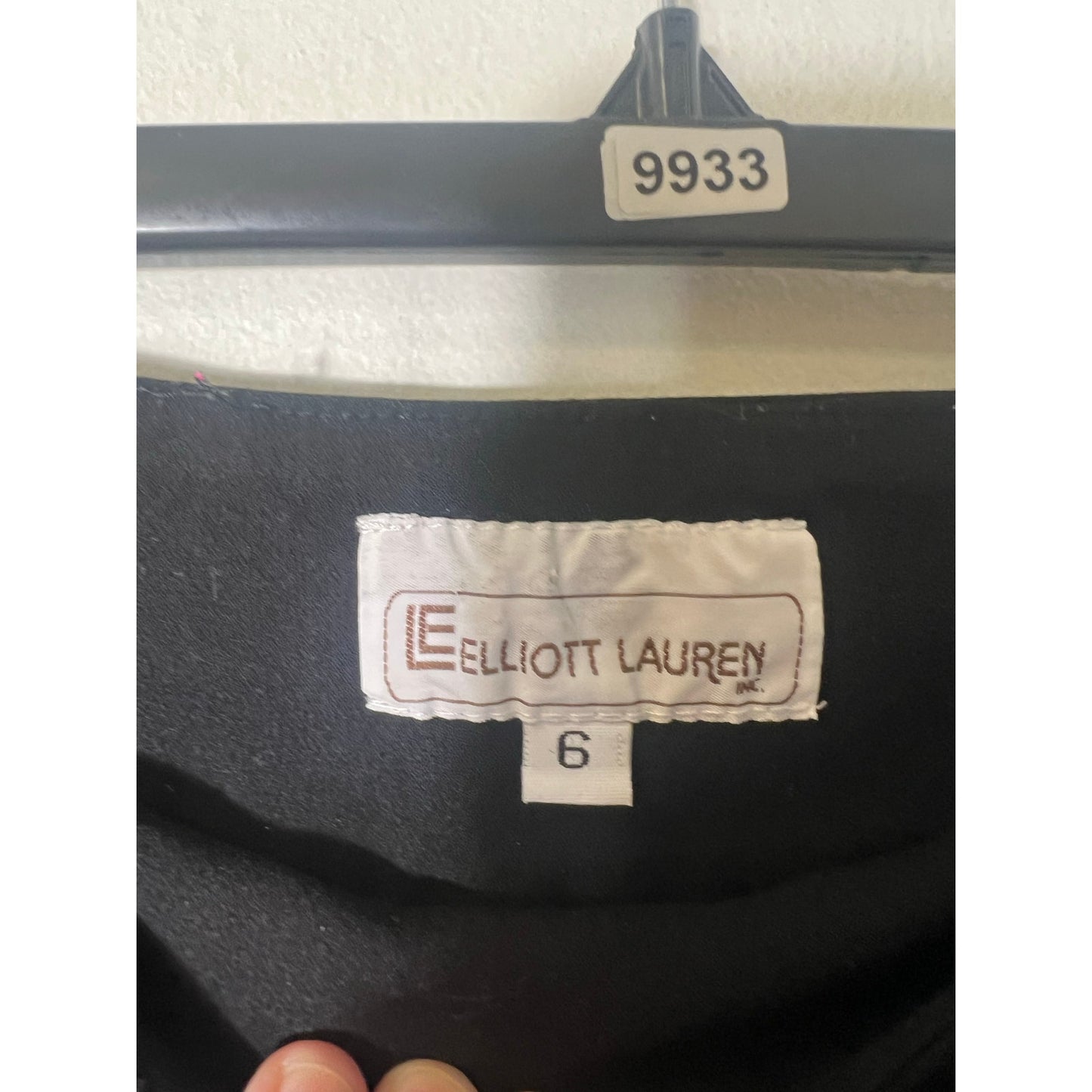 Elliot Lauren Black Pull On Ankle Pants Sz 6
