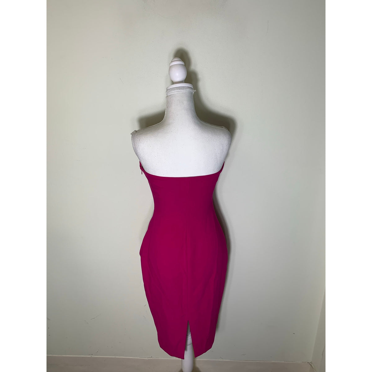 Likely Magenta Strapless cocktail Dress Sz 4