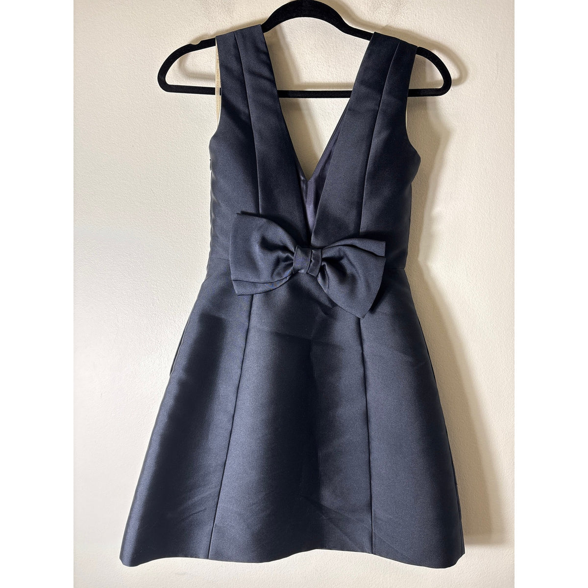 Kate Spade Midnight Back Bow Cocktail Dress Sz 0