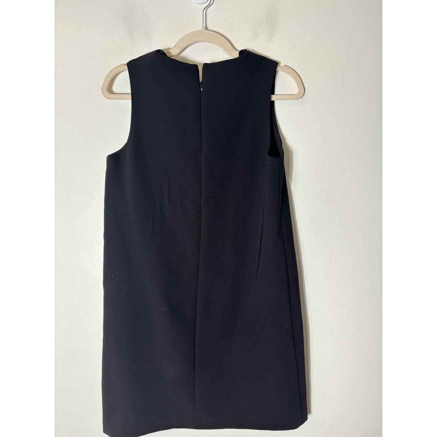 Amanda Uprichard Black Sleeveless Knee Length Dress Sz P