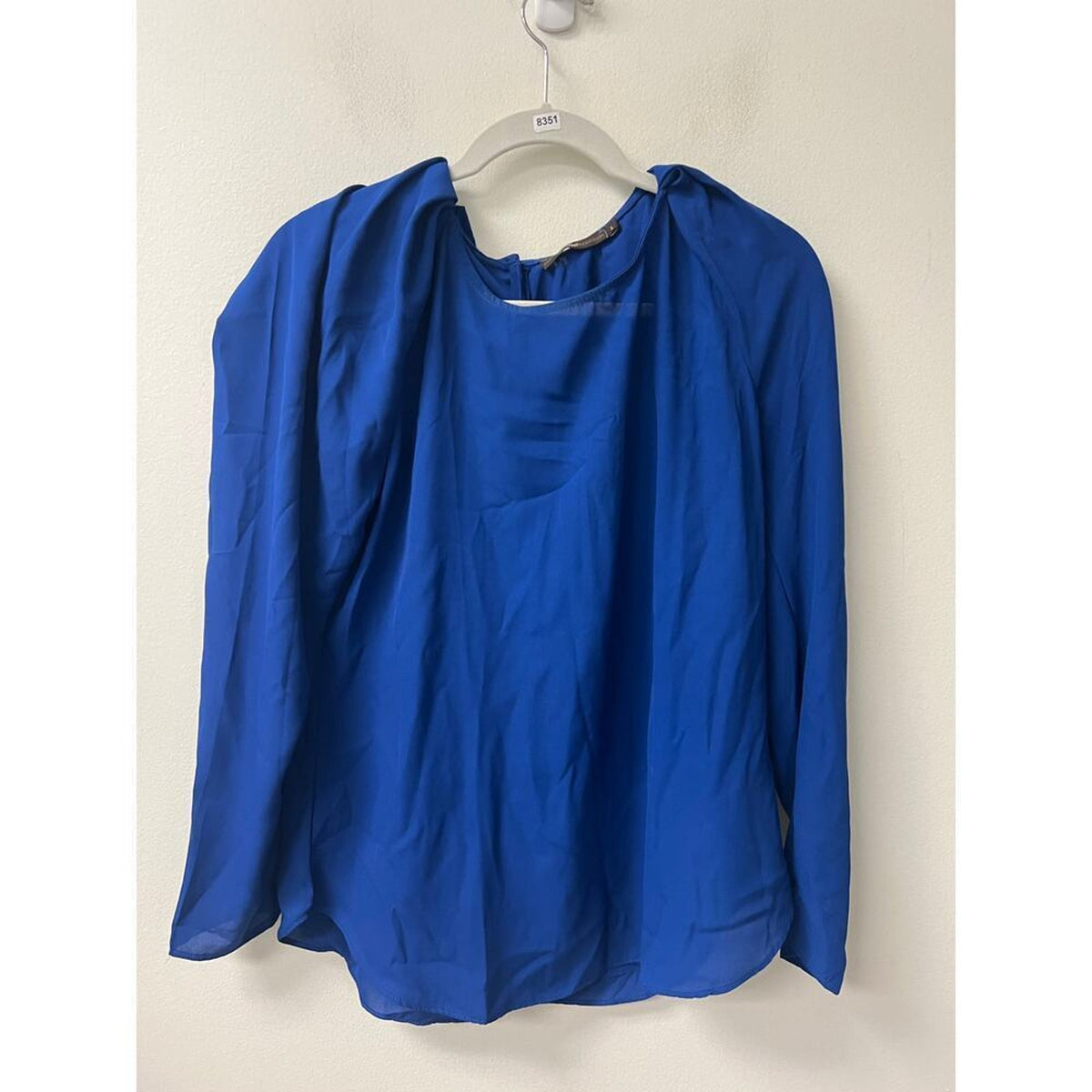 Azelhazel Blue Long Sleeve Blouse Size Large