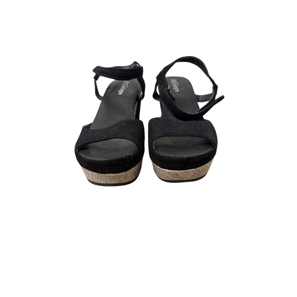 Antelop Black Wedges Sz 38