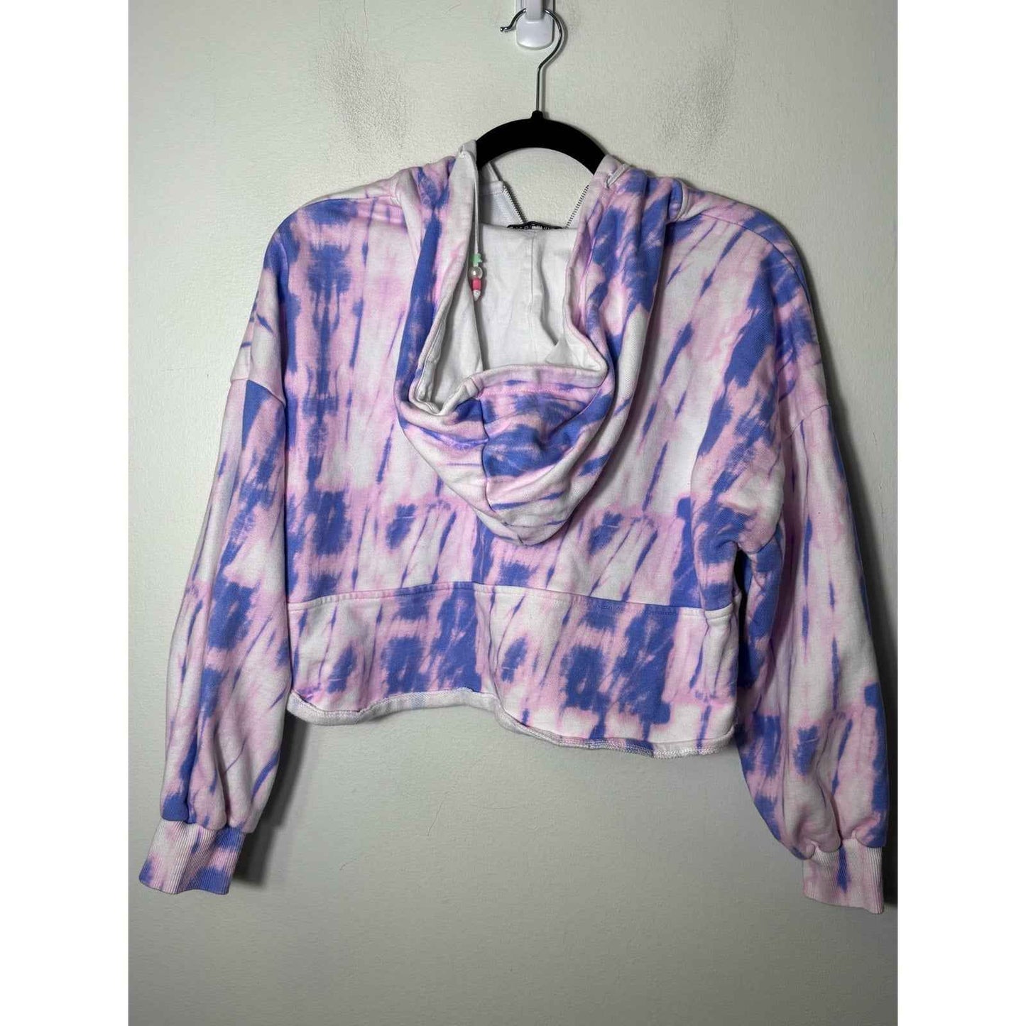 Olivia Rubin Tie Dye Crop Hoodie Sz S