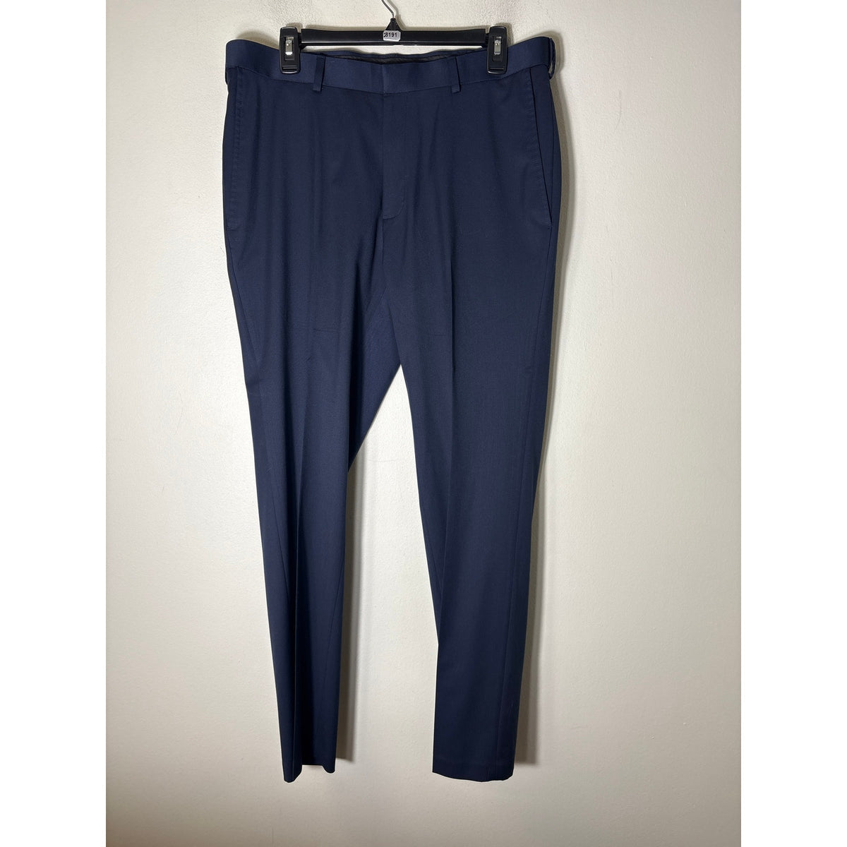 Mens Saddlebred Navy Dress Pants Sz 33x30L