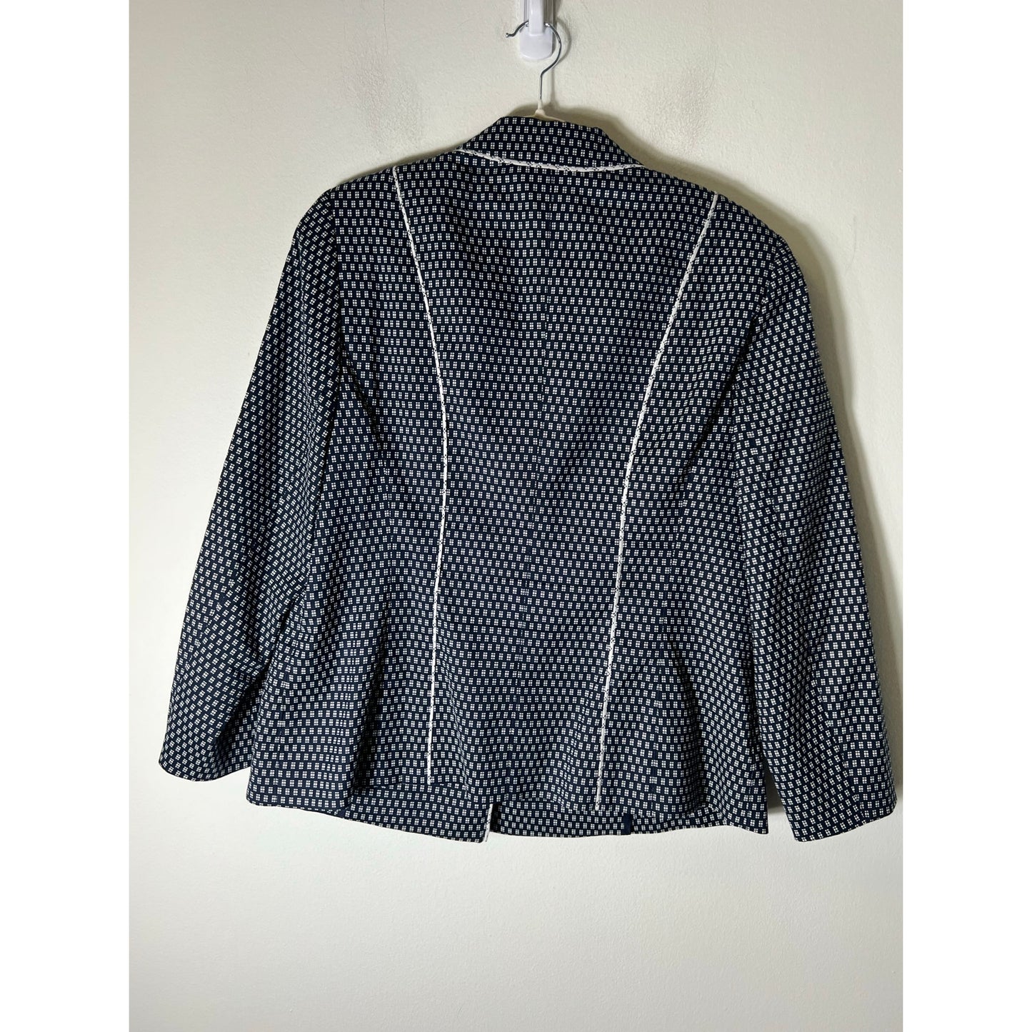 Basler Navy and White Jacket  Fits like a sz 16