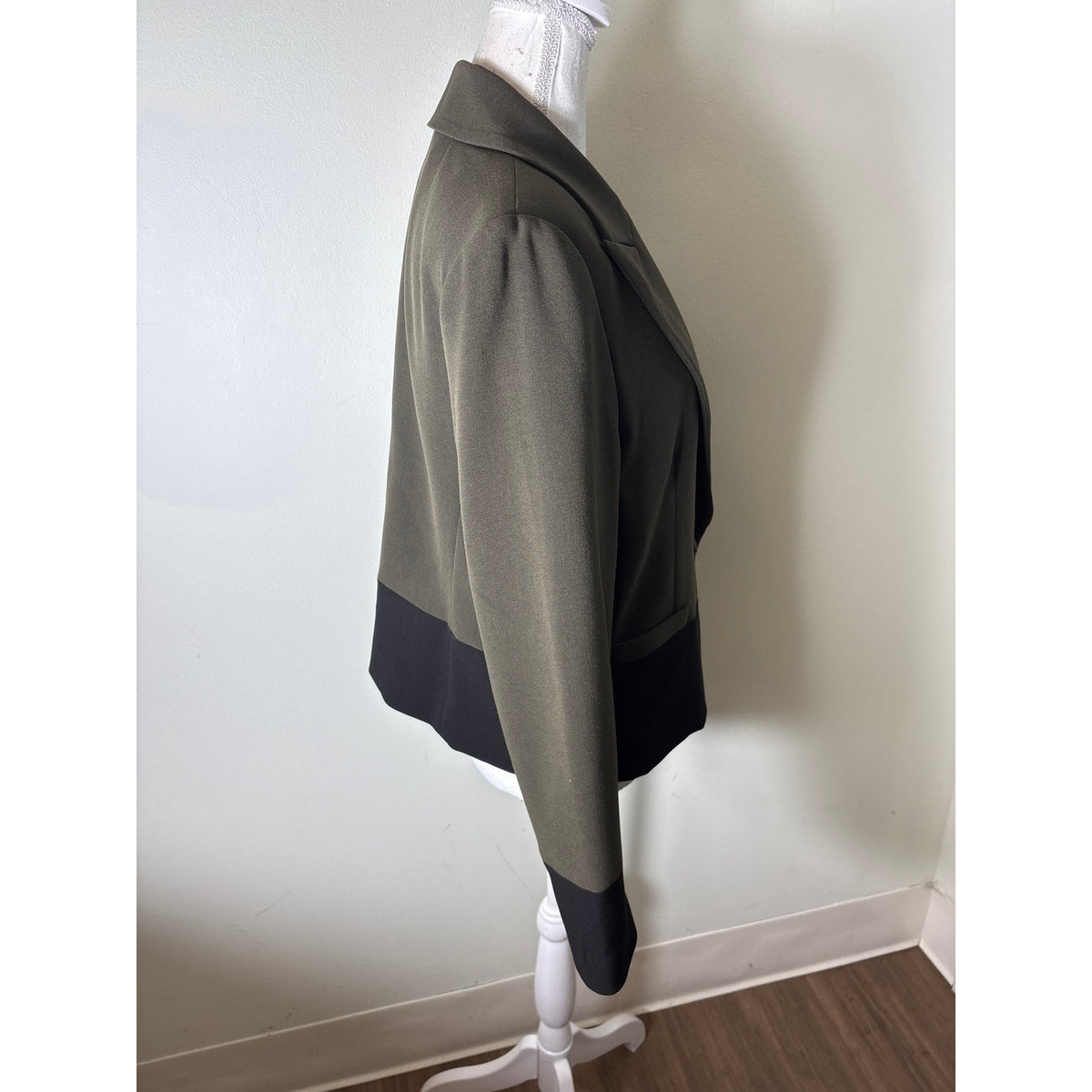 Drew Green and Black Color Block Jacket Sz (fits like) M