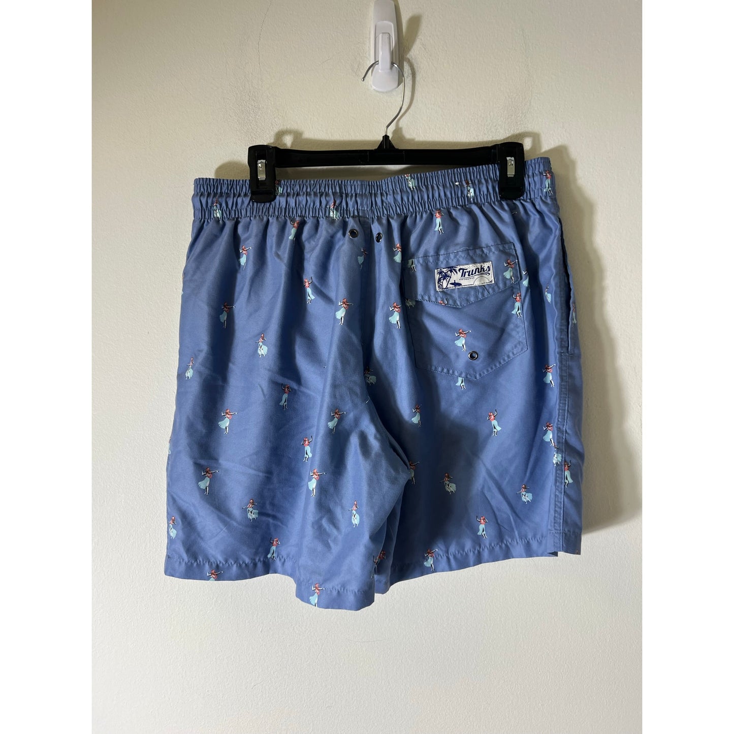 Men's Trunks Blue Hulu Girls Swim Trunks Sz L