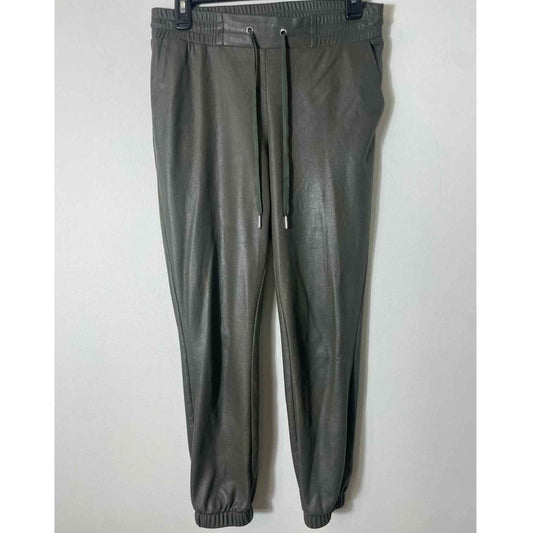 Philanthropy Green Faux Leather Jogger Sz S