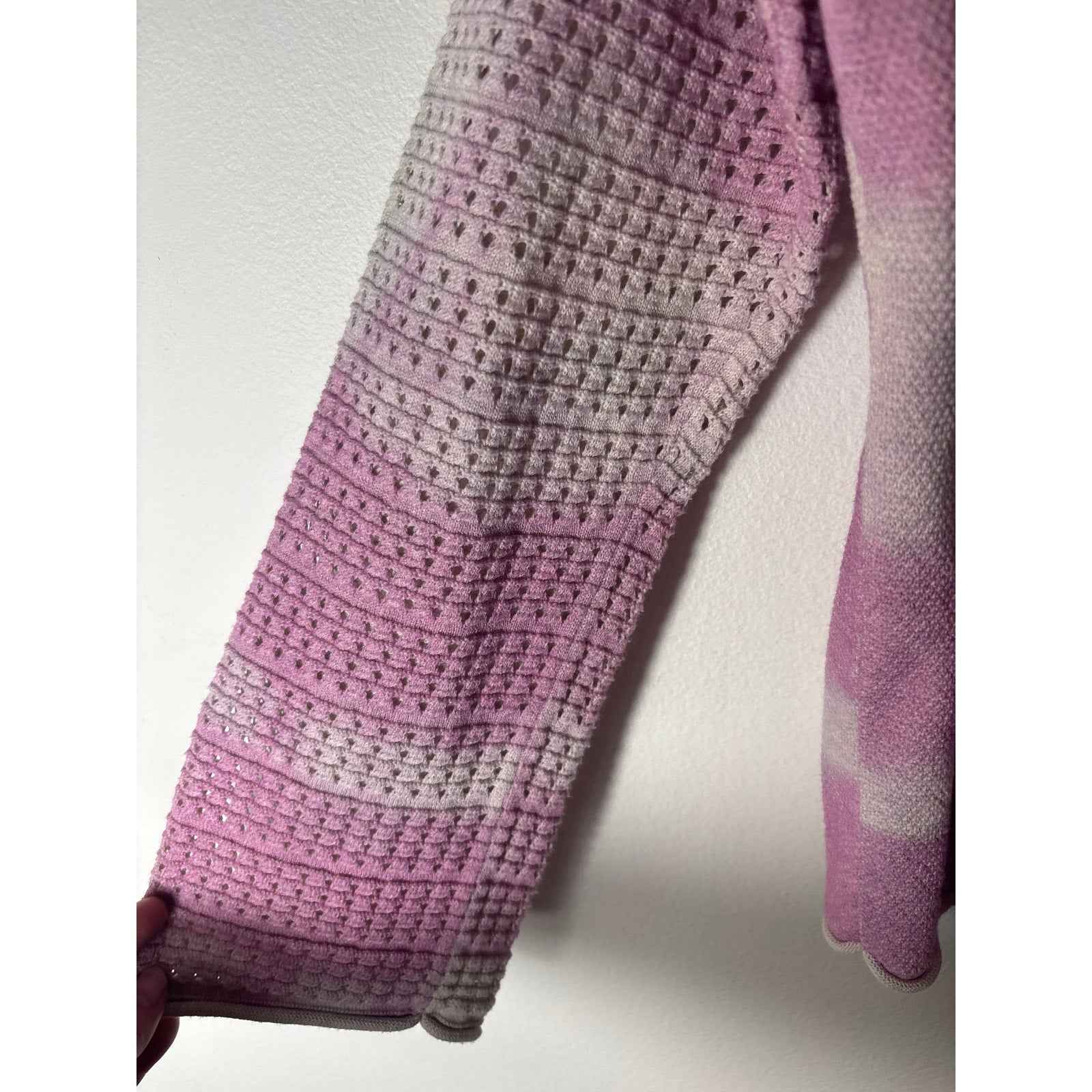 Lisa Todd Pink Tie Dye Sweater Sz L