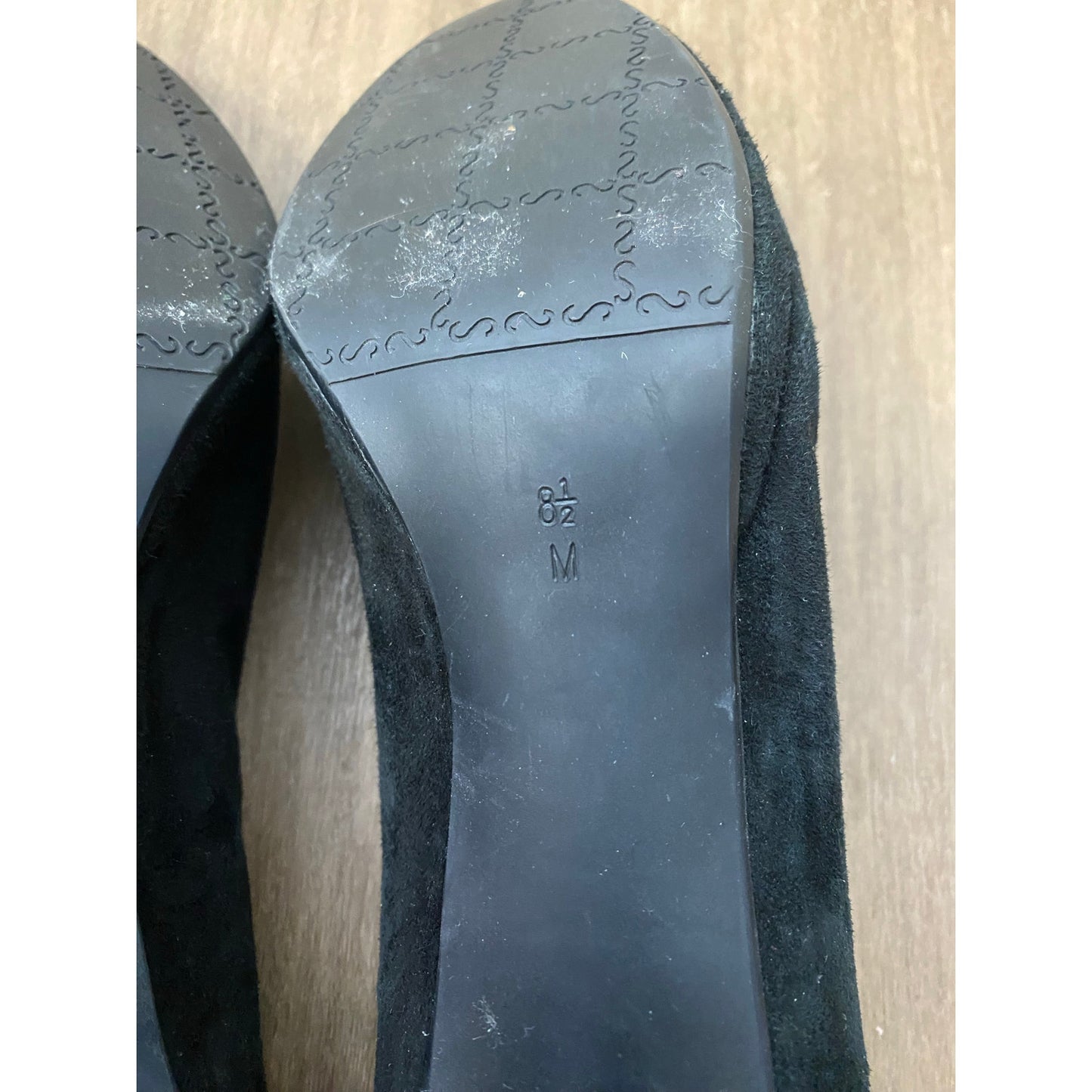 Vaneli Black Rounded Toe Heels Sz 8.5