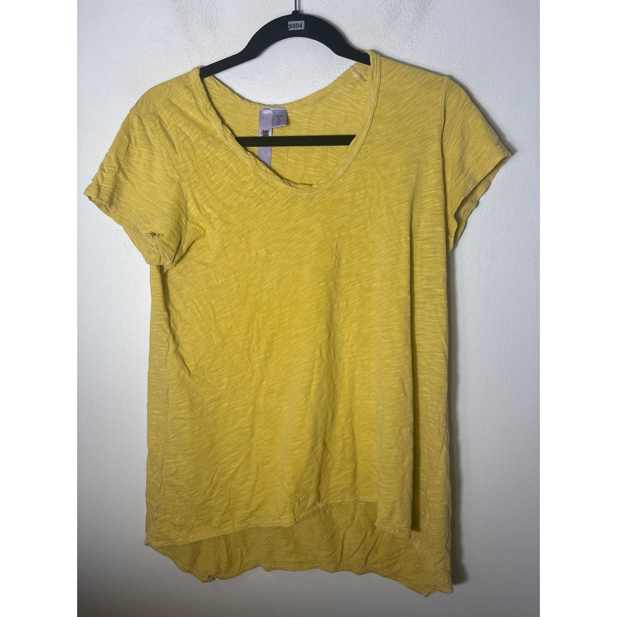 Wilt Yellow Short Sleeve Tee Sz M