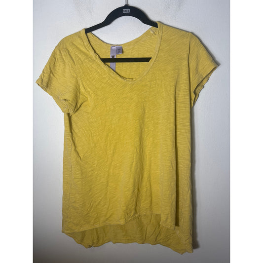 Wilt Yellow Short Sleeve Tee Sz M
