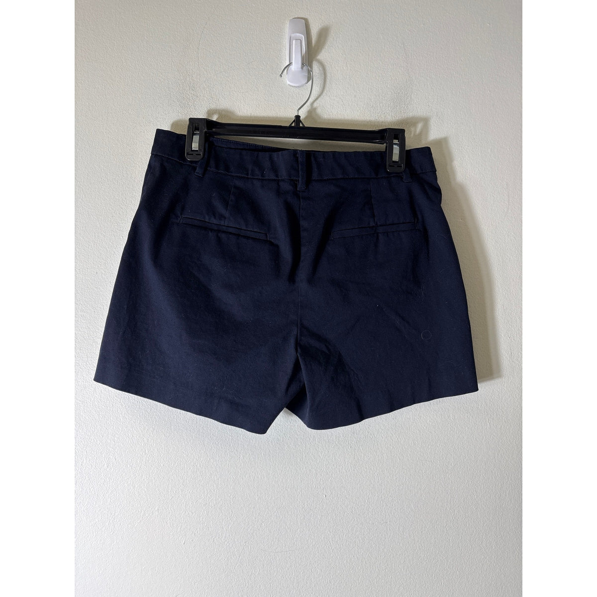 Ann Taylor Navy Cotton Short Shorts Sz 6