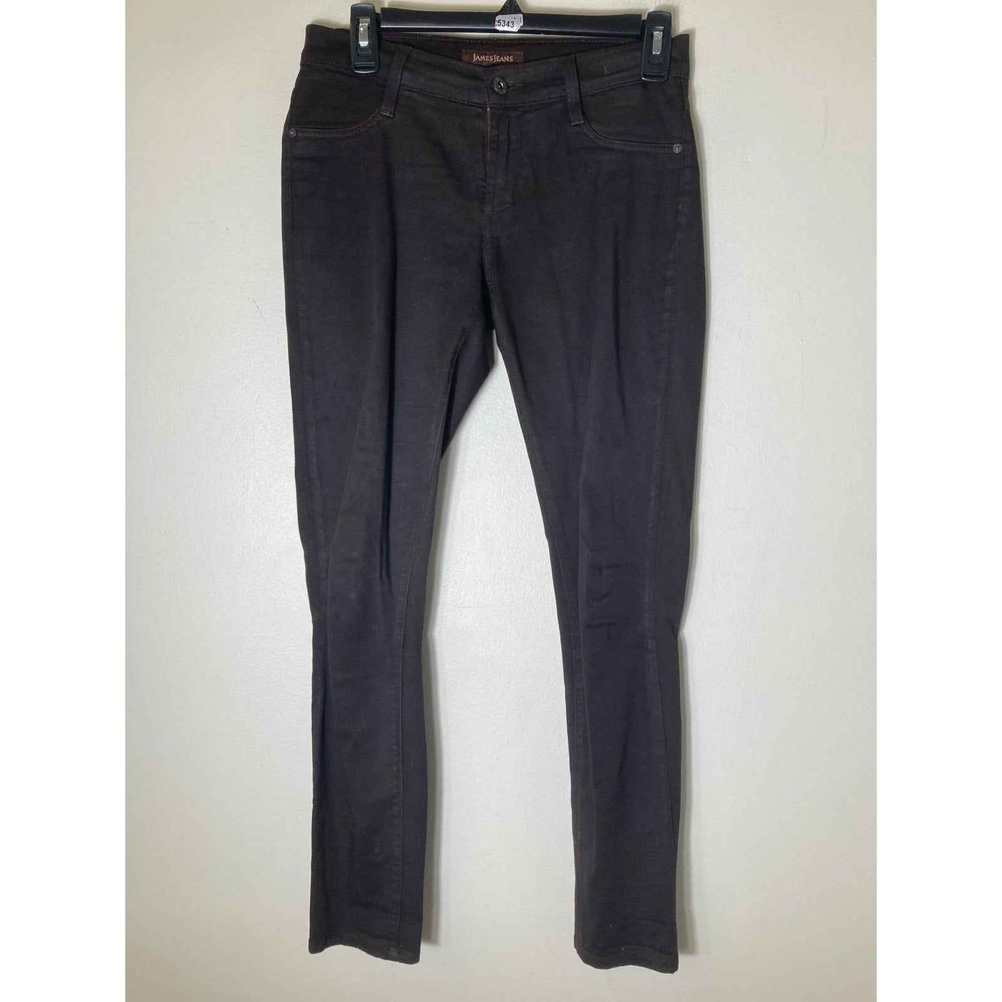 James Jeans Chocolate Twiggy Jean Style Pants Sz 27
