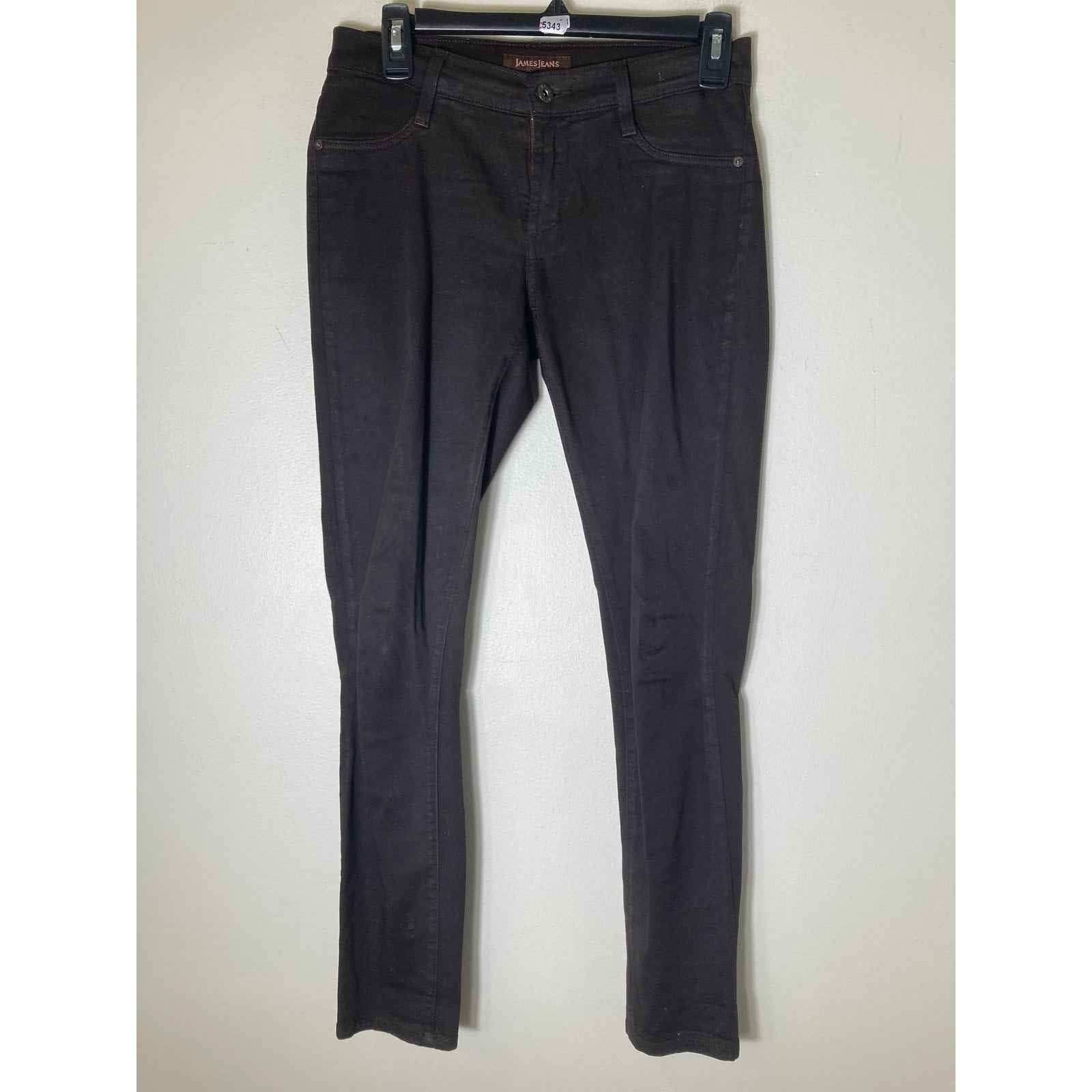 James Jeans Chocolate Twiggy Jean Style Pants Sz 27