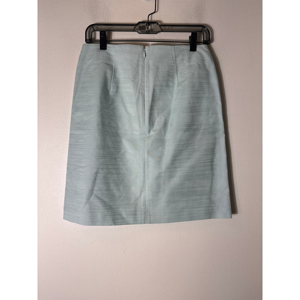 NWT Ann Taylor Sea Foam Green Knee Length Pencil Skirt Sz 0