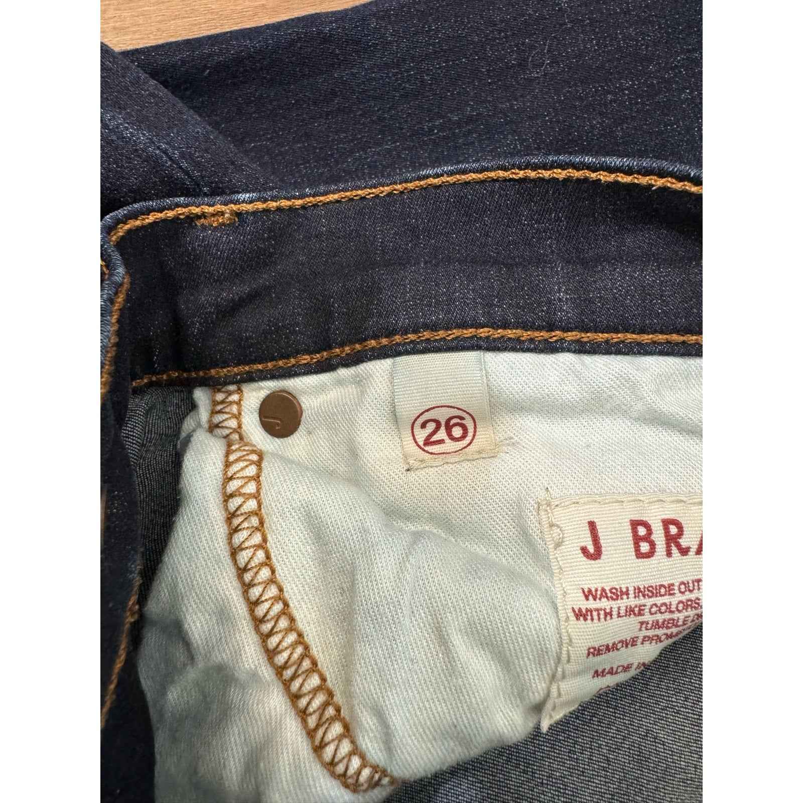 J Brand Babe Style Bootcut Blue Jean Sz 25