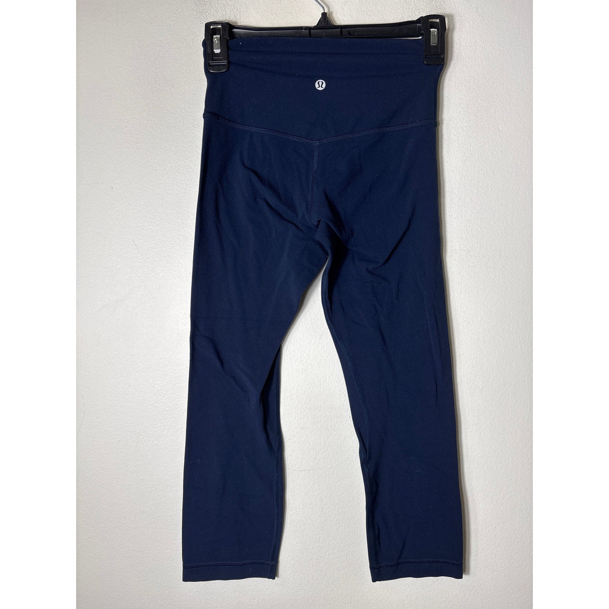 Lululemon Dark Navy Cropped Athletic Leggings Sz 4