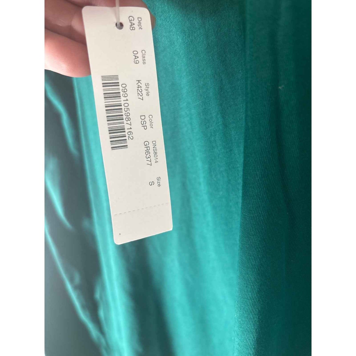 NWT Jewel Green Turtleneck Shirt Szs S