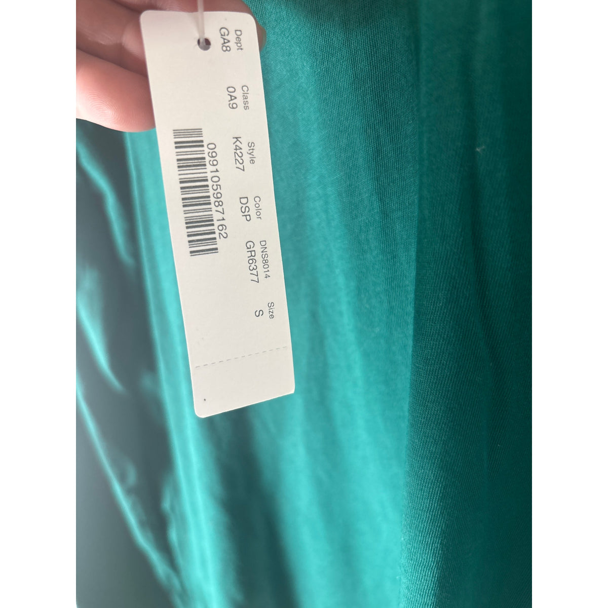 NWT Jewel Green Turtleneck Shirt Szs S