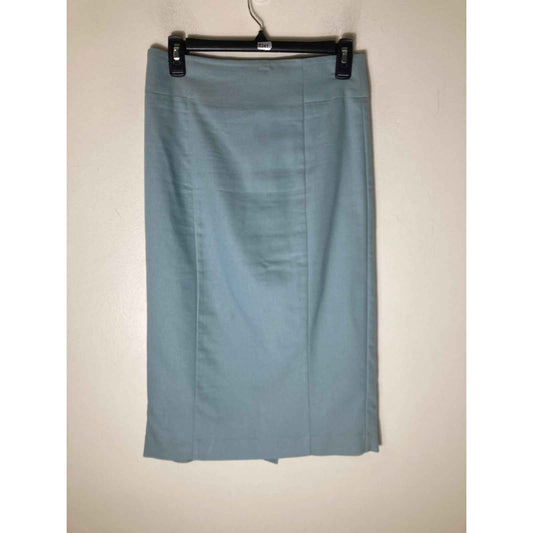 Ann Tayor Light Blue Pencil Skirt Sz 0