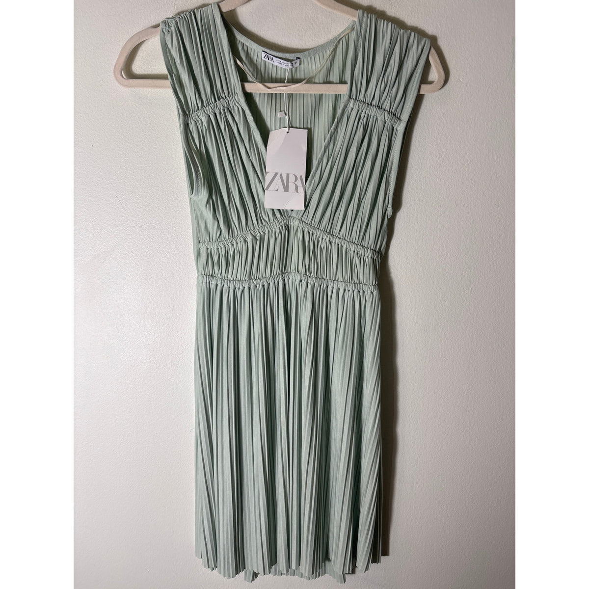 NWT Zara Mint Mini Dress Sz S