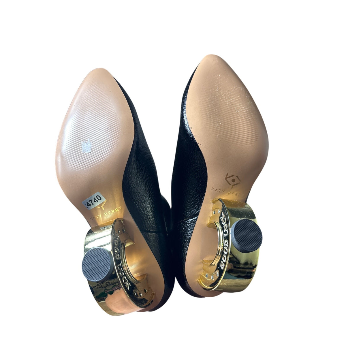 NWOB Katy Perry Black Horshoe Bootie Sz 6