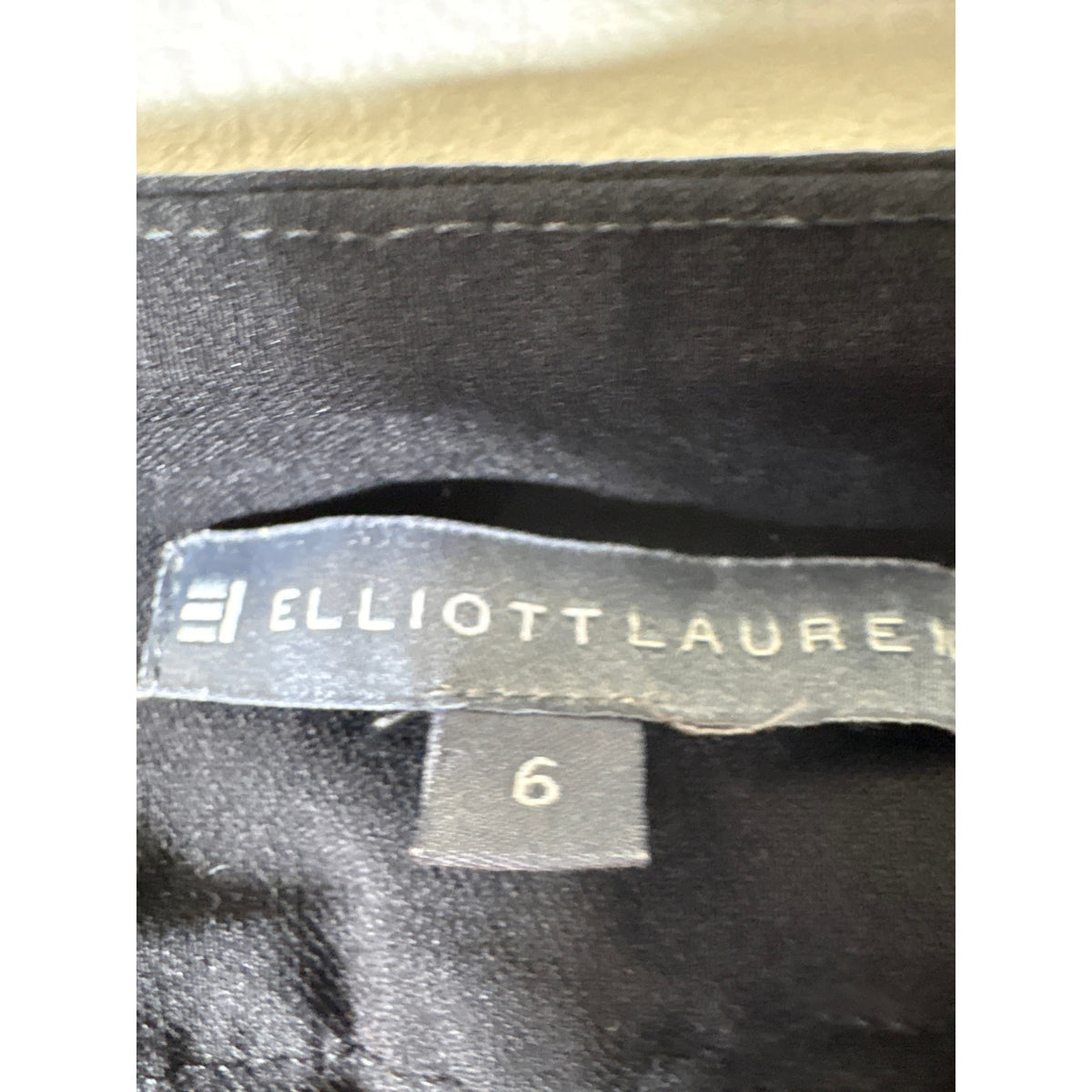 Elliot Lauren Black Pull On Skinny Ankle Pants sz 6