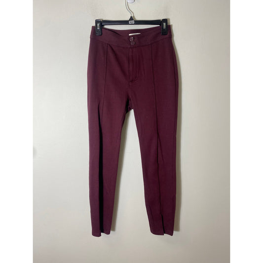 Maeve Ox Blood Fitted Pants sz 4