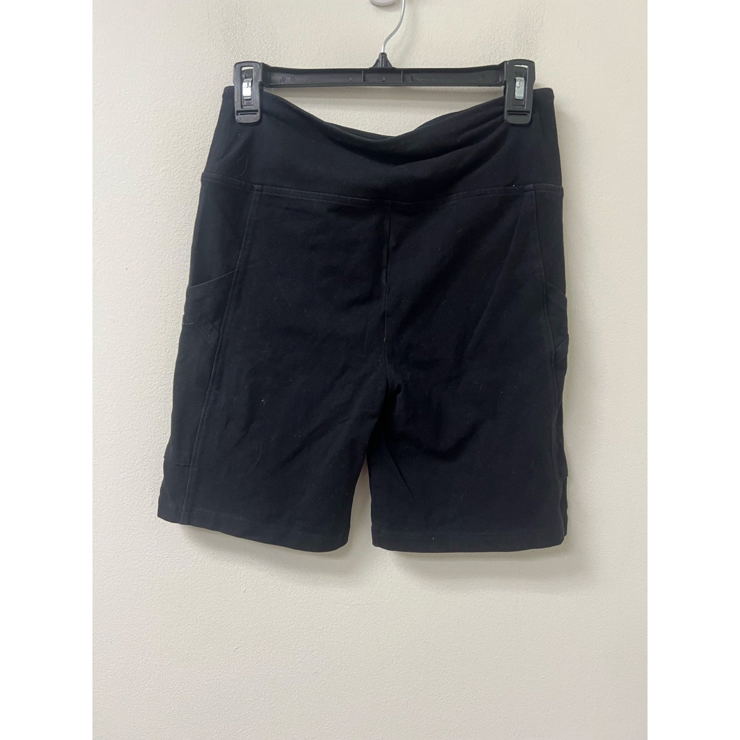 Lou & Grey Black Exercise Compression Shorts Sz M