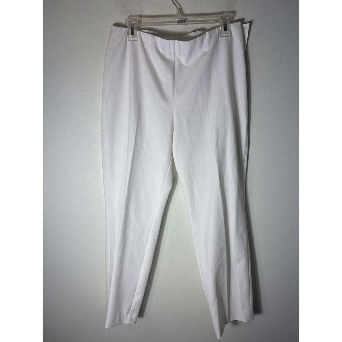Lafayette 148 White Side Zip Pants Sz 12