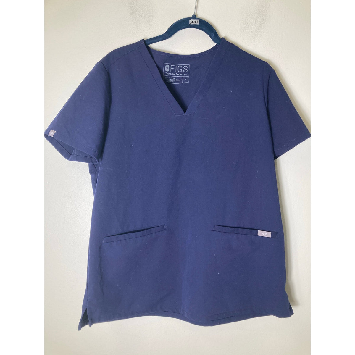 Figs Navy Blue Technical Collection Sz M