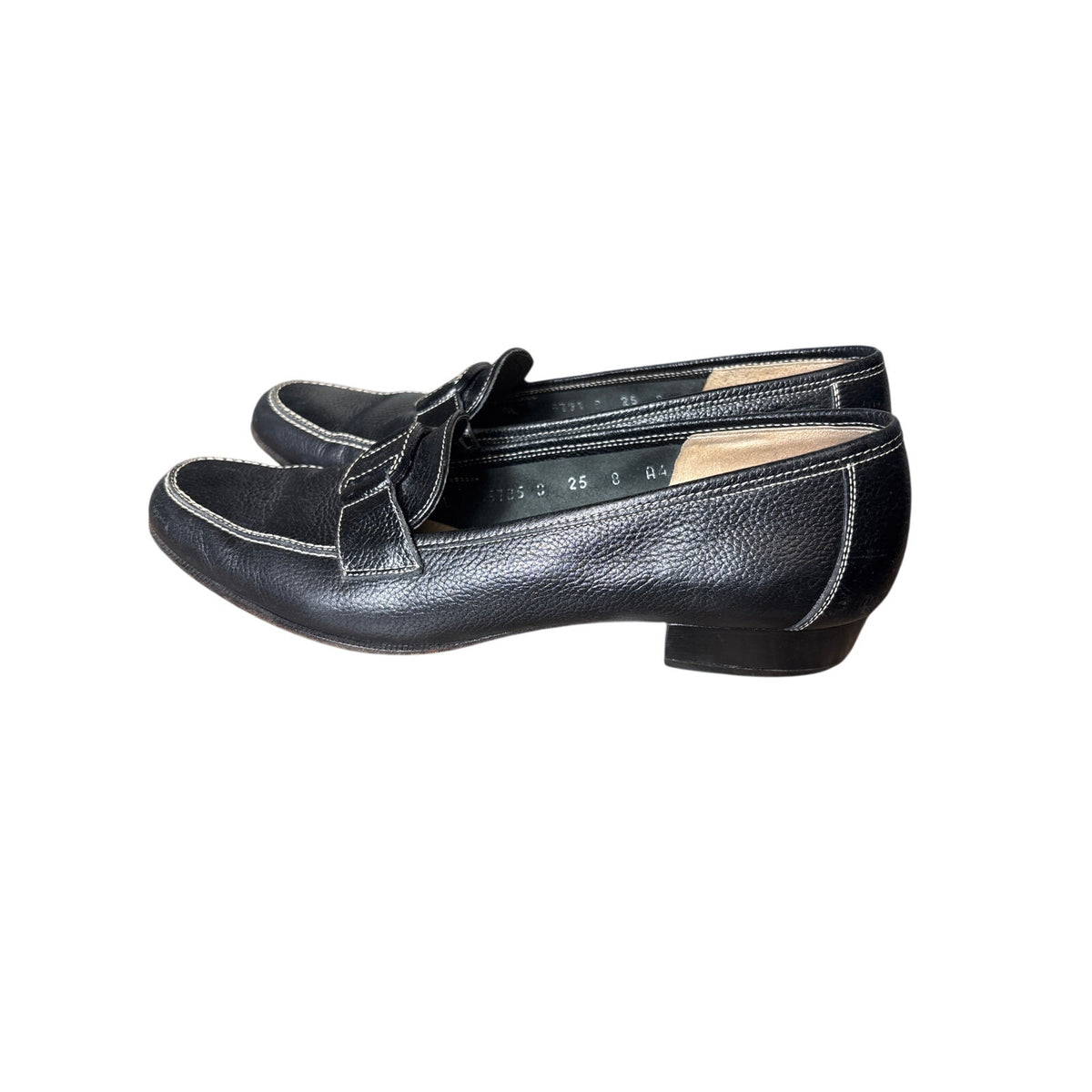 Salvatore Ferragamo Black Loafers Sz 8